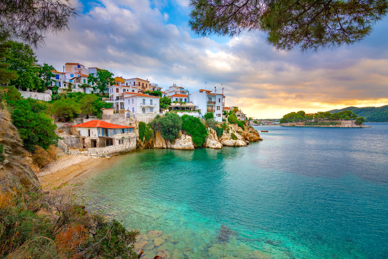 Météo Skiathos Prévisions météo voyage à 14 jours pour Skiathos, Grèce